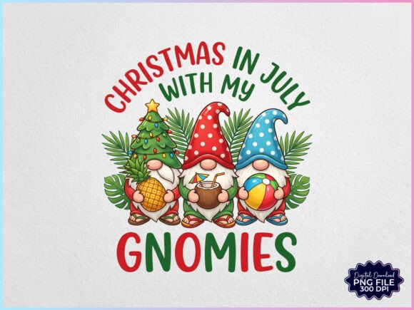 Christmas in July with My Gnomies PNG Review