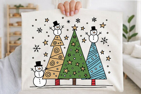 Snowman Christmas Tree PNG Embroidery Review