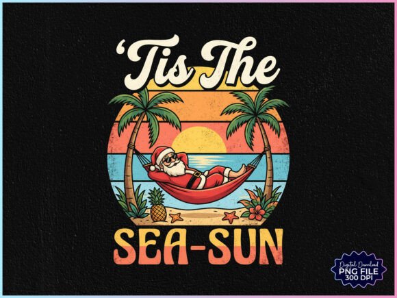 Tis the Sea Sun Christmas in July PNG Review