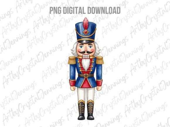 Watercolor Christmas Nutcracker PNG: A Brand Designer’s Review for Illustrations